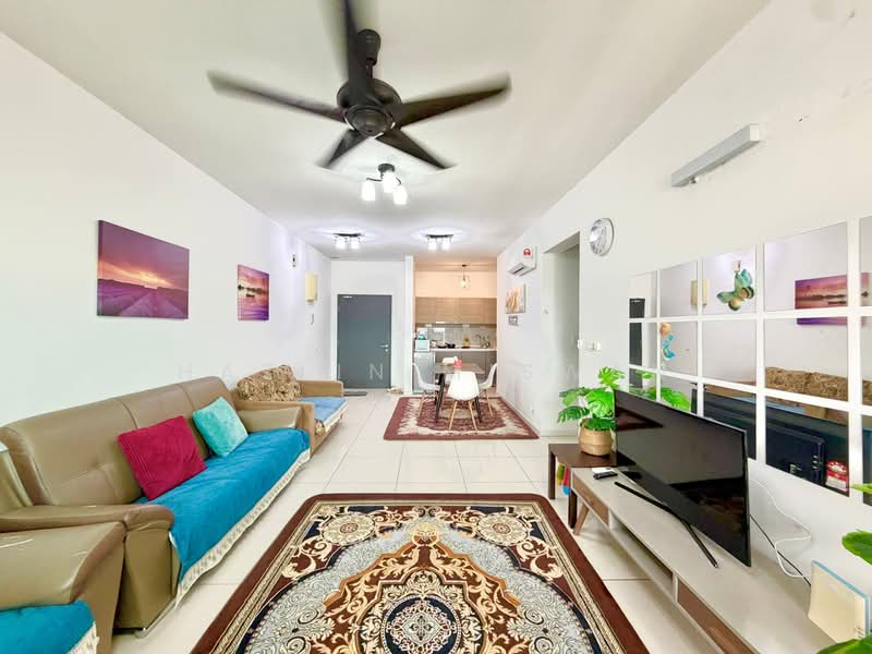Service Residence for Sale at Emira Residence - Hazlin Miswan - Living Room - PropertyGuru.com.my