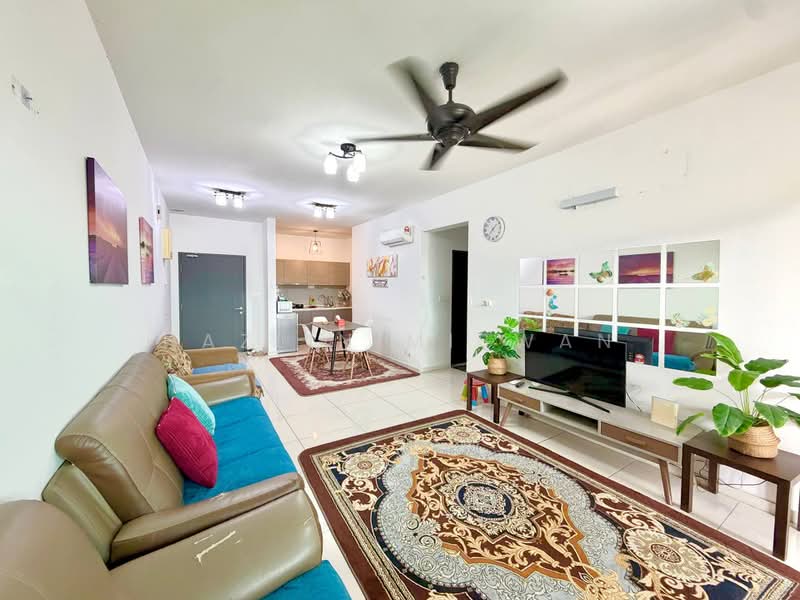 Service Residence for Sale at Emira Residence - Hazlin Miswan - Living Room - PropertyGuru.com.my