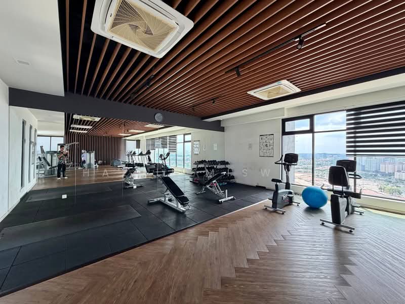 Service Residence for Sale at Emira Residence - Hazlin Miswan - Gym - PropertyGuru.com.my