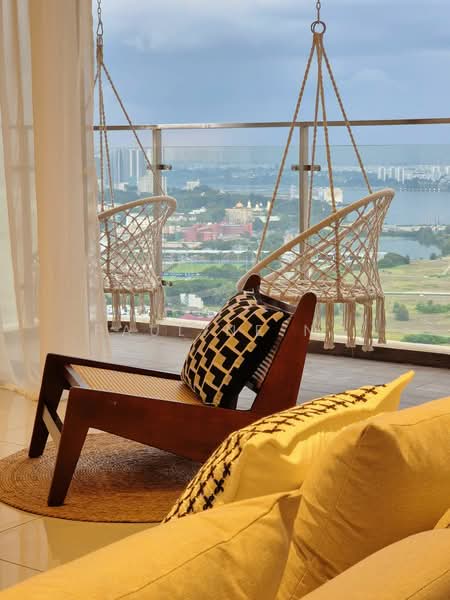 Kondominium untuk Disewa di Kings Bay @ Country Garden Danga Bay - Pauline Ng - Balcony - PropertyGuru.com.my