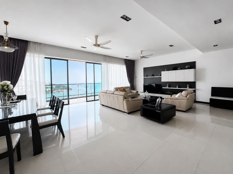 Kondominium untuk Dijual di Infinity Beachfront Condominium - Michelle Lai - Living Room - PropertyGuru.com.my