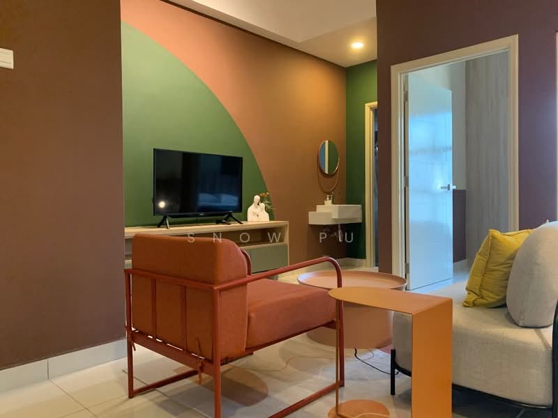Service Residence for Sale at Arte Mont Kiara - Snow Pu - Living Room - PropertyGuru.com.my