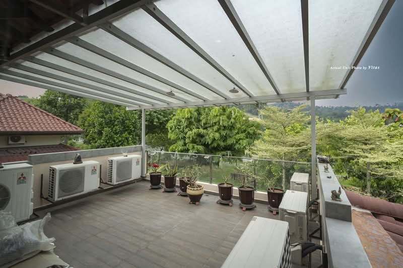 Bungalow for Sale in Setia Eco Park (Setia Alam) - Vitas Tan - Balcony - PropertyGuru.com.my