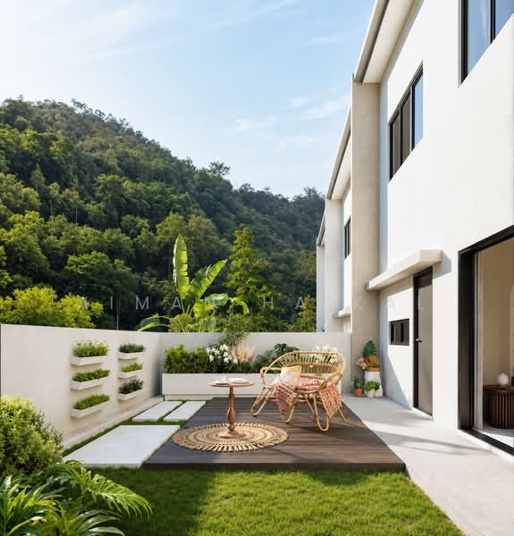 Rumah Teres 2 Tingkat untuk Dijual di Selayang Mulia (Batu Caves) - Aiman Haikal - 5 Feet Backyard - PropertyGuru.com.my