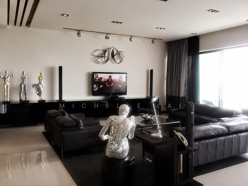 Kondominium untuk Dijual di Infinity Beachfront Condominium - Michelle Lai - Living Room - PropertyGuru.com.my