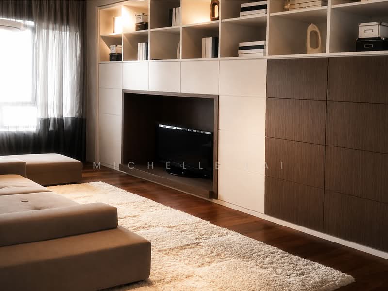 Kondominium untuk Dijual di Infinity Beachfront Condominium - Michelle Lai - Living Room - PropertyGuru.com.my