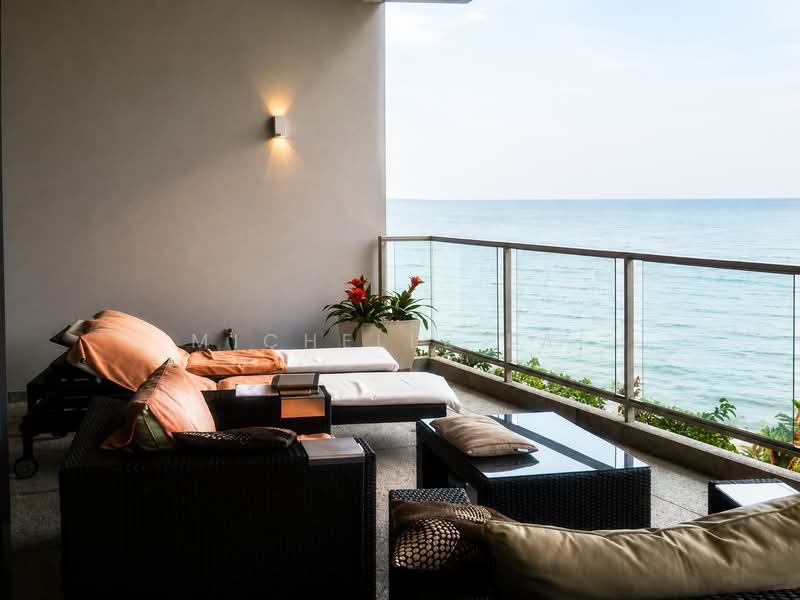 Kondominium untuk Dijual di Infinity Beachfront Condominium - Michelle Lai - Balcony - PropertyGuru.com.my