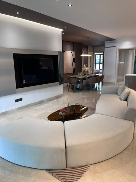 Kondominium untuk Dijual di Sastra U-Thant - Leon Lee - Living Room - PropertyGuru.com.my
