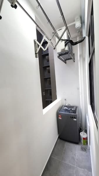 Service Residence for Rent at Twin Tower Residence - James Bong - Balcony - PropertyGuru.com.my