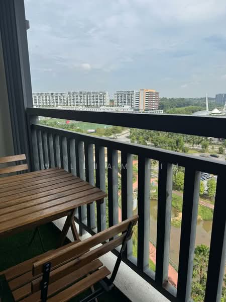 Service Residence for Sale at Suria Residence - William Lim - Balcony - PropertyGuru.com.my