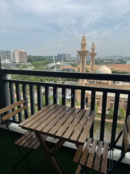 Service Residence for Sale at Suria Residence - William Lim - Balcony - PropertyGuru.com.my