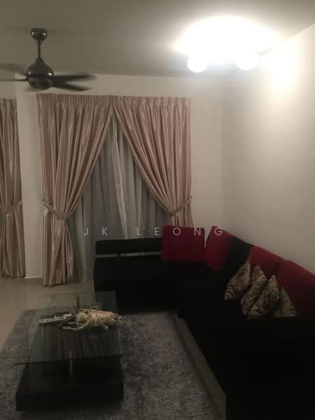 Service Residence for Rent at Solaris Dutamas - JK Leong - Living Room - PropertyGuru.com.my