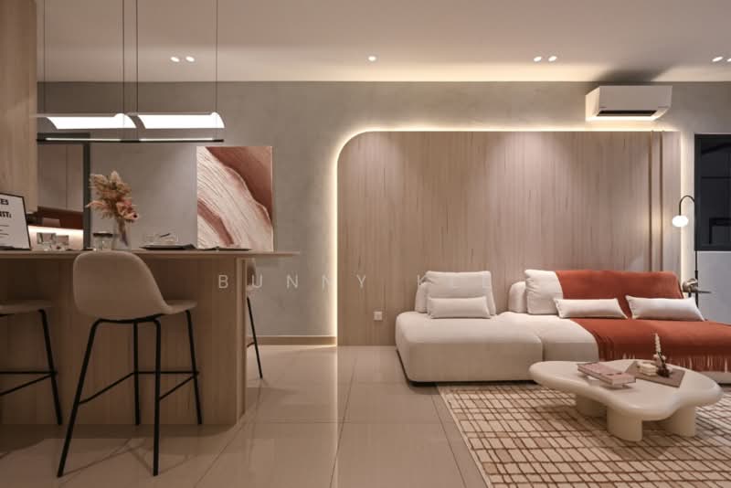 Kondominium untuk Dijual di Radium Arena (Urban Residences) Old Klang Road - Bunny Kee - Living Room - PropertyGuru.com.my
