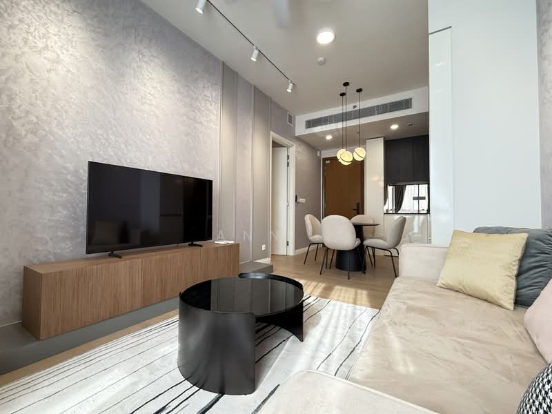 Kediaman Servis untuk Disewa di TRX Residences - Ann . - Living Room - PropertyGuru.com.my