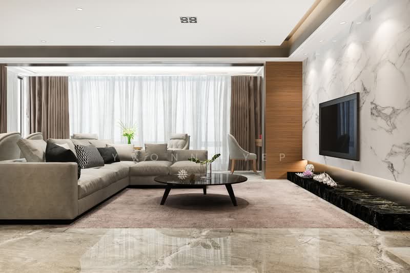 Kondominium untuk Dijual di The Maple Residences - Yvonne Yep - Living Room - PropertyGuru.com.my