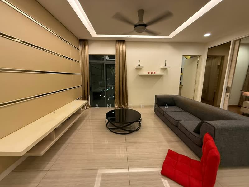 Servis Apartment untuk Disewa di Eve Suite / NZX Square - Ryan Chua - Living Room - PropertyGuru.com.my