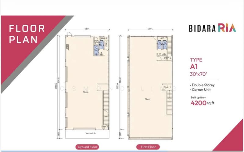 Kedai / Pejabat untuk Dijual di Taman Bidara (Seremban) - Osmond Ling - PropertyGuru.com.my