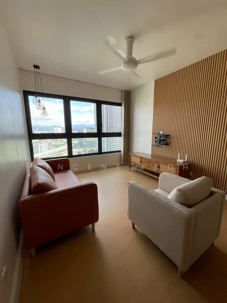 Servis Apartment untuk Dijual di M Vertica - Vincent Yeoh - Living Room - PropertyGuru.com.my