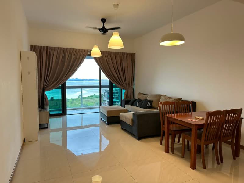 Servis Apartment untuk Dijual di Southern Marina Residences - Elynn Lam - Living Room - PropertyGuru.com.my