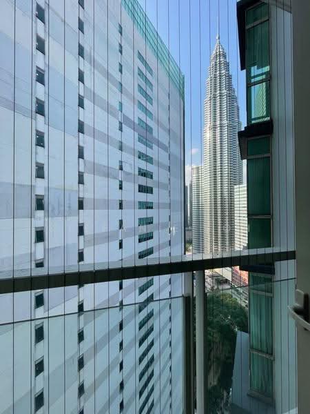 Kediaman Servis untuk Disewa di Marc Residence - Stefanie Loh - Master Bedroom Balcony - PropertyGuru.com.my