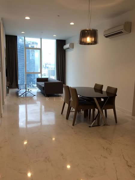 Servis Apartment untuk Dijual di The Face Suites (Platinum Suites) - Rina . - Living Room - PropertyGuru.com.my