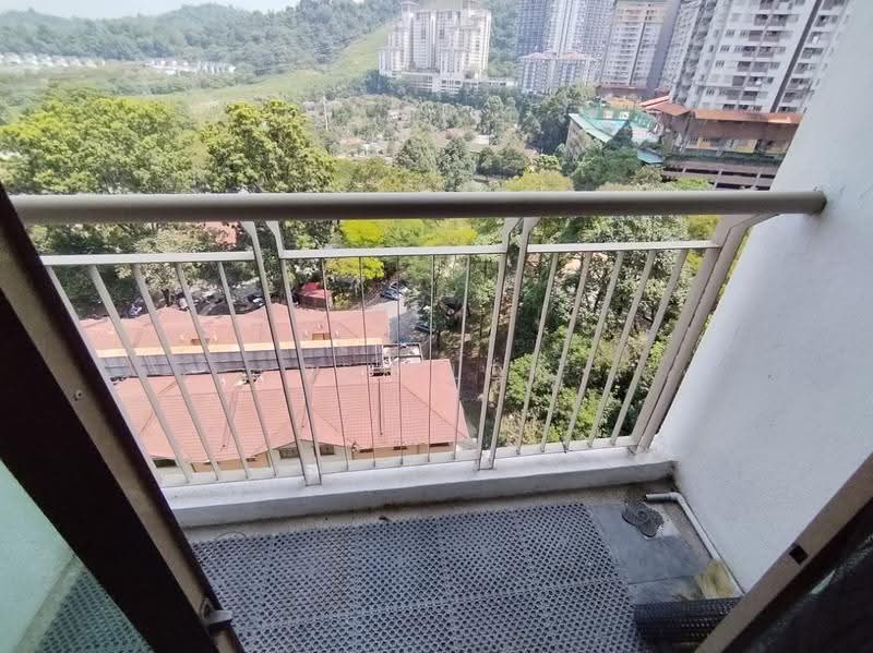 Service Residence for Rent at Ritze Perdana 1 - Rex Lok - Balcony - PropertyGuru.com.my