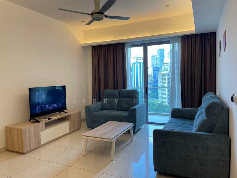 Servis Apartment untuk Disewa di Suasana Bukit Ceylon / Raja Chulan Residences - Jerry Lee - Living Room - PropertyGuru.com.my