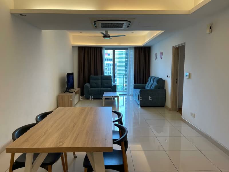 Servis Apartment untuk Disewa di Suasana Bukit Ceylon / Raja Chulan Residences - Jerry Lee - Living Room - PropertyGuru.com.my