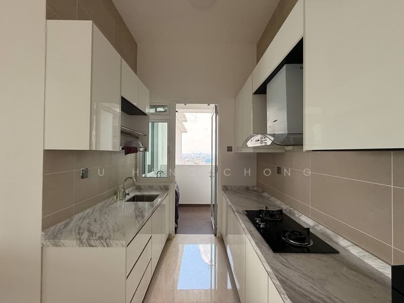 Service Residence for Rent at TriTower Residence @ Johor Bahru Sentral - Fu Heng Chong - Kitchen - PropertyGuru.com.my