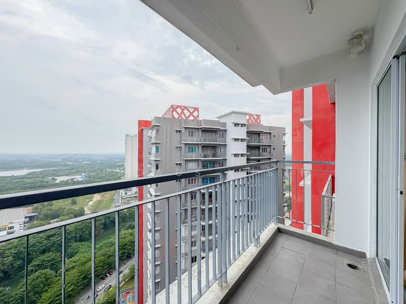 Kondominium untuk Dijual di Koi Prima Condominium - Firdaus Husin - Balcony - PropertyGuru.com.my