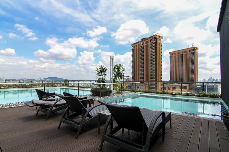 Service Residence for Sale at Bintang Fairlane Residences - CY Moo - Pool - PropertyGuru.com.my