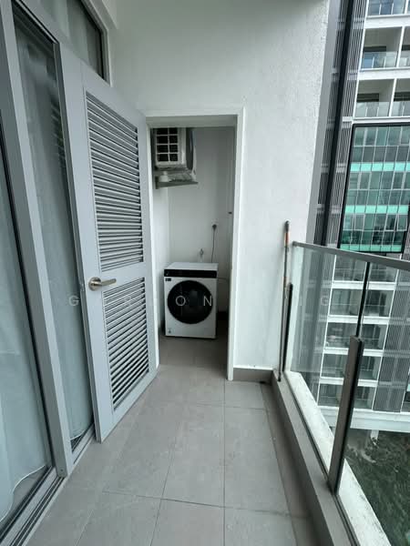 Service Residence for Rent at Dorsett Waterfront Subang - Gordon Ling - Balcony - PropertyGuru.com.my