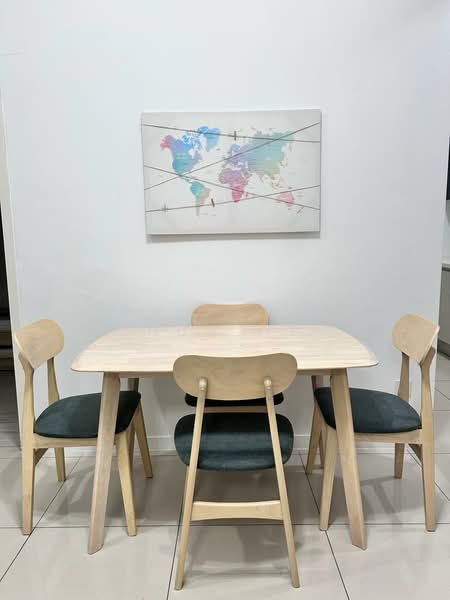 Servis Apartment untuk Disewa di Lexa Residence @ The Quartz WM - Chun Wei - Dining Room - PropertyGuru.com.my