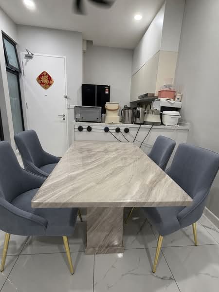 Servis Apartment untuk Disewa di Cubic Botanical - Yi Lin - Kitchen - PropertyGuru.com.my