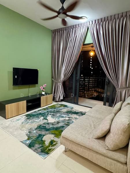 Service Residence for Rent at Quinn Residence - Desmond Low - Living Room - PropertyGuru.com.my