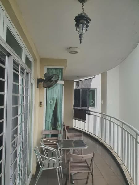 Service Residence for Sale at Pangsapuri Tanah Emas (Golden Sands) - Anson Hiong - Balcony - PropertyGuru.com.my