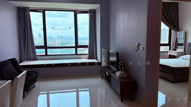 Servis Apartment untuk Disewa di Greenfield Residence - Yee Cheak Chen - Living Room - PropertyGuru.com.my