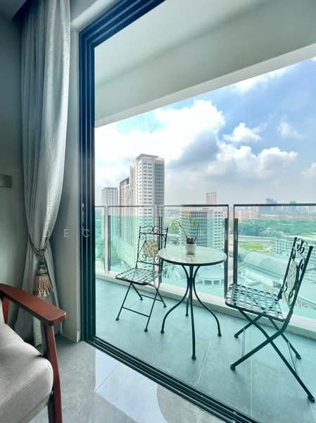 Service Residence for Rent at Ooak Serviced Apartments @ Kiara 163 - Deckson Kuar - Balcony - PropertyGuru.com.my