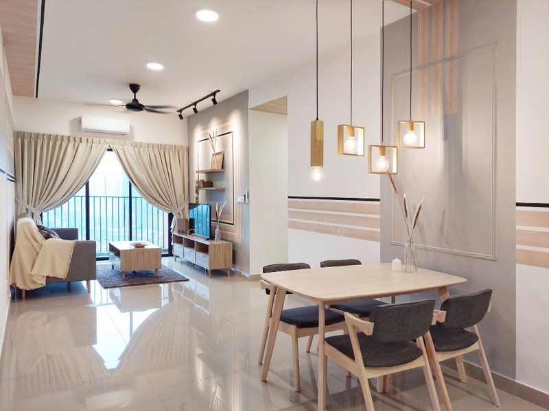 Kondominium untuk Disewa di The Hipster - Gin Low - Living Room - PropertyGuru.com.my