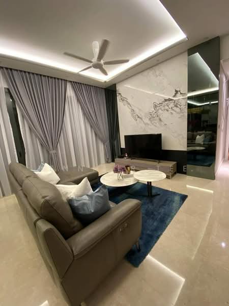 Service Residence for Rent at The Astaka @ 1 Bukit Senyum - Jennifer Tee - Living Room - PropertyGuru.com.my