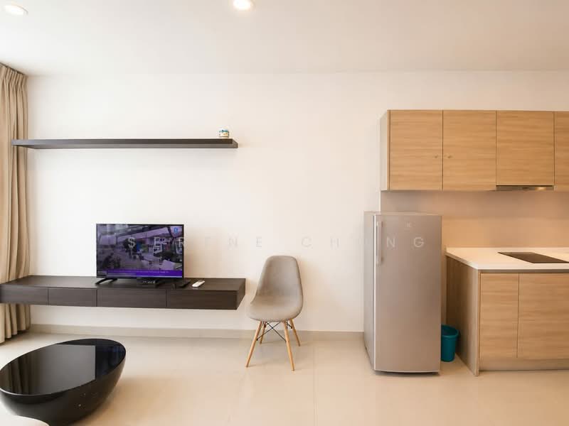 Kediaman Servis untuk Disewa di i-Suite @ i-City - Serene Chong - Living Room - PropertyGuru.com.my
