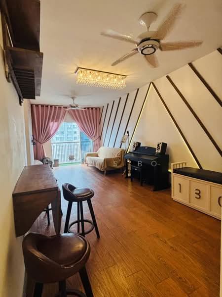 Pangsapuri untuk Disewa di Residensi Alam Damai (PR1MA @ Alam Damai) - Addis Bo - Living Room - PropertyGuru.com.my