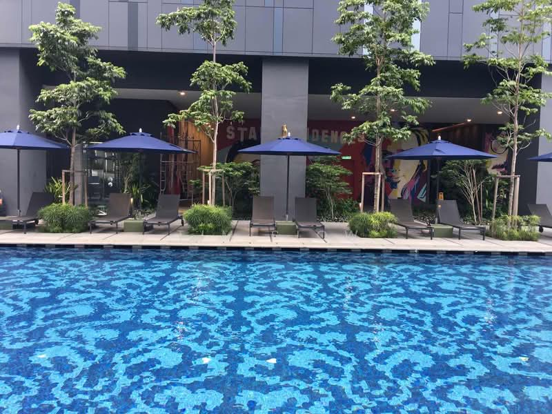 Service Residence for Rent at Star Residences One - Tim Siow - Pool - PropertyGuru.com.my