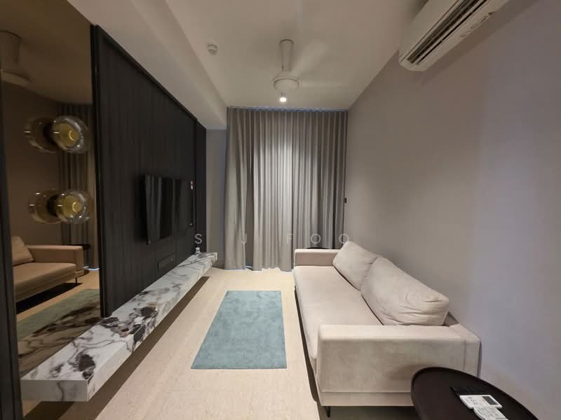 Service Residence for Sale at Marriott Residence @ Gurney - S J Foo - Living Room - PropertyGuru.com.my