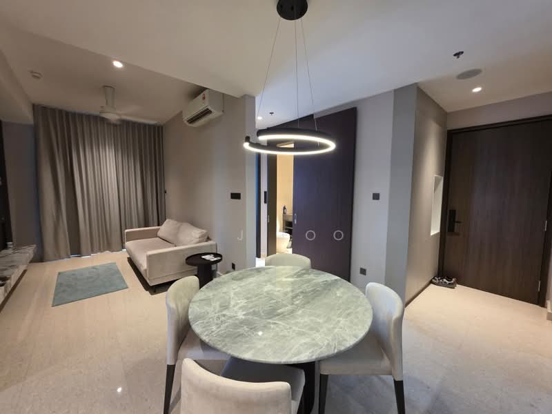 Service Residence for Sale at Marriott Residence @ Gurney - S J Foo - Living Room - PropertyGuru.com.my