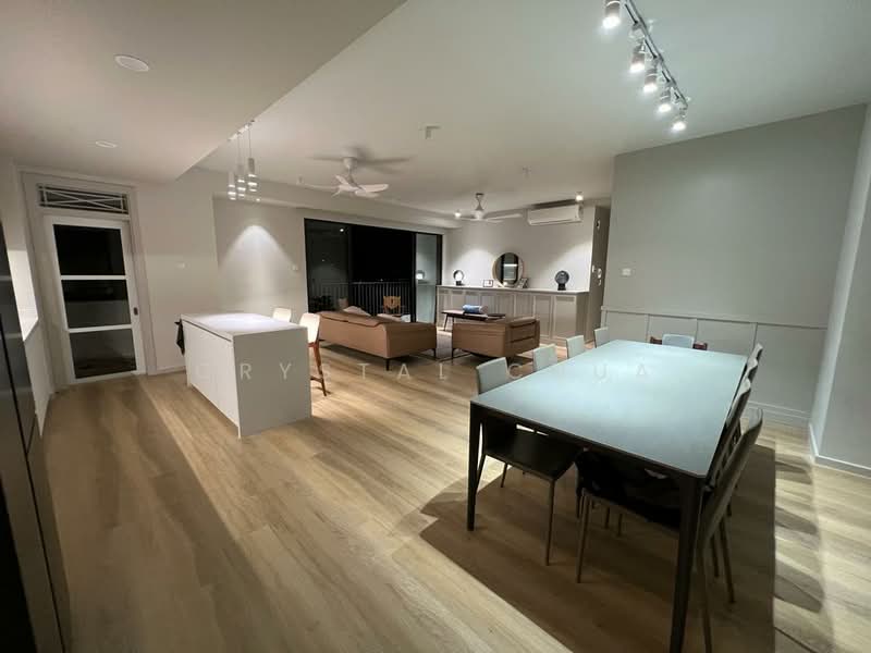Condominium for Rent at South Brooks - Crystal Chua - Living Room - PropertyGuru.com.my