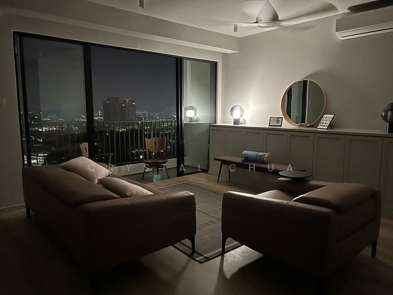 Condominium for Rent at South Brooks - Crystal Chua - Living Room - PropertyGuru.com.my