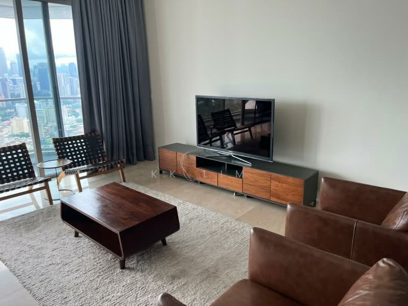 Service Residence for Rent at The Sentral Residences - KK Lim - Living Room - PropertyGuru.com.my