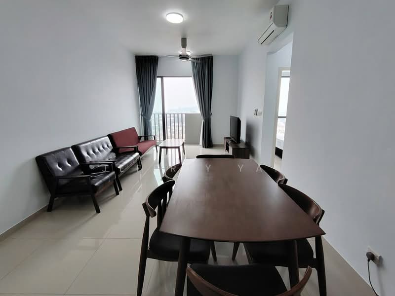Kediaman Servis untuk Disewa di Amani Residence - Jeffrey Yap - Living Room - PropertyGuru.com.my