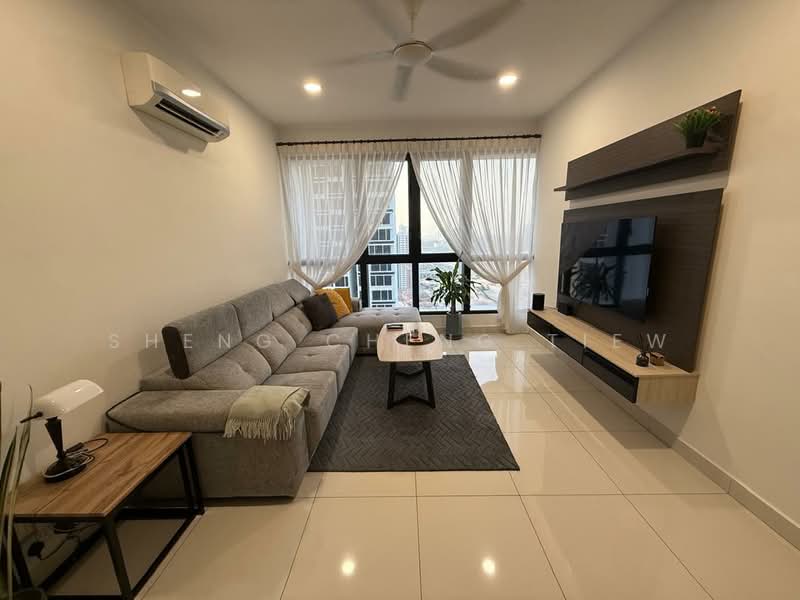 Service Residence for Rent at Eco Nest - Sheng Cheng Tiew - Living Room - PropertyGuru.com.my